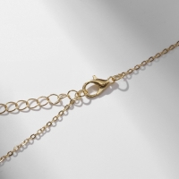 Кулон &laquo;Прелесть&raquo; рыбка, цвет жёлтый в золоте, 40 см