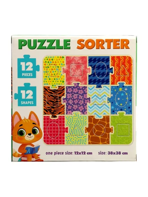 Sorter puzzle 12pcs