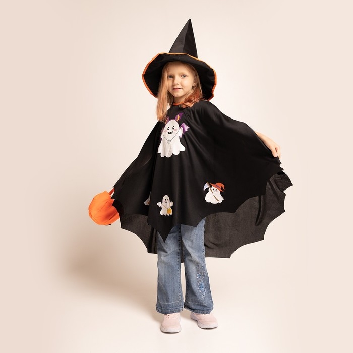 Карнавальный набор &laquo;Кошелёк или жизнь?&raquo;, цвет чёрный