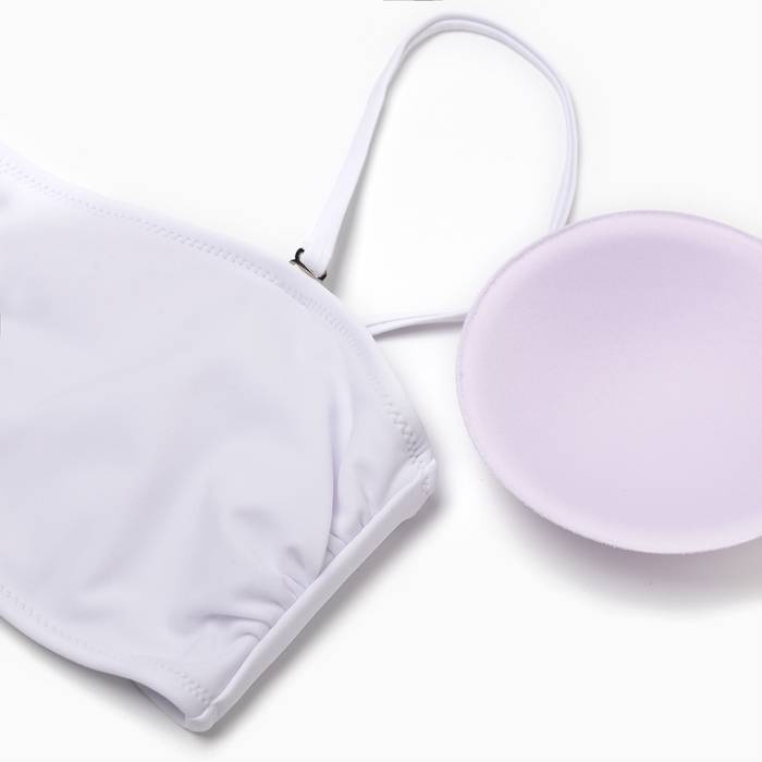 Купальник женский раздельный с сеткой MINAKU цвет белый, р-р 48 Купальник женский раздельный с сеткой MINAKU цвет белый, р-р 48