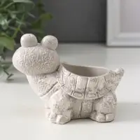 Фигура с подставкой для мелочей &laquo;Черепаха&raquo;, 7.5&times;10&times;6 см, под камень