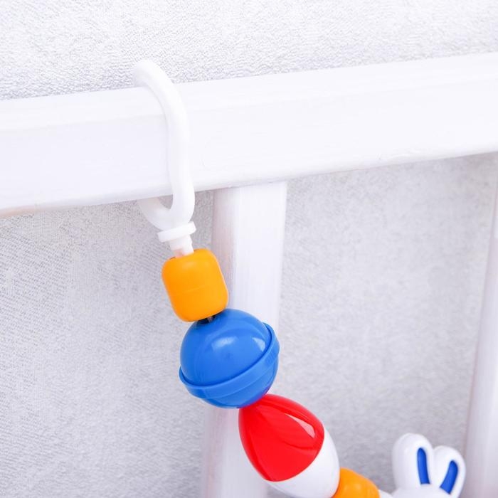 Растяжка на коляску/кроватку «Веселые друзья», цвет МИКС, р-р 44-72, Аэлита Растяжка на коляску/кроватку «Веселые друзья», цвет МИКС, р-р 44-72, Аэлита