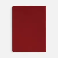 Ежедневник Flex Shall New, недатированный, красный