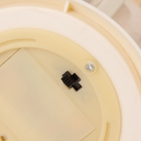 Светодиодная свеча в подсвечнике RISALUX &laquo;Свечи в звездах&raquo;, LED-ночник, 1.5 Вт, 3&times;ААА, 12&times;12&times;23 см