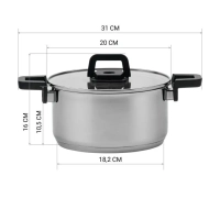 Набор посуды компактного хранения Fold&Keep-6S