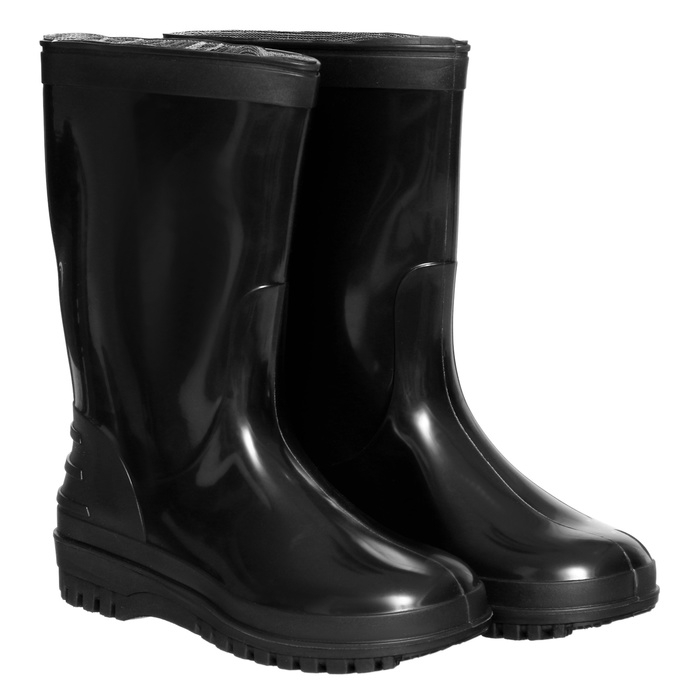 Сапоги женские С-11ЧНУ, ПВХ, утепленные, черные, размер 40 (255) до -5&deg;C