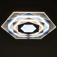 Светильник c ПДУ 69527/1 LED 115Вт диммер белый 44х50х6,5 см BayerLux