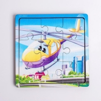 Пазл &laquo;Вертолёт&raquo;, 9 деталей