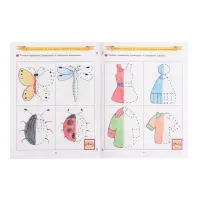 Рабочая тетрадь для детей 4-5 лет &laquo;Дорисуй и раскрась&raquo;, Колесникова Е.В.