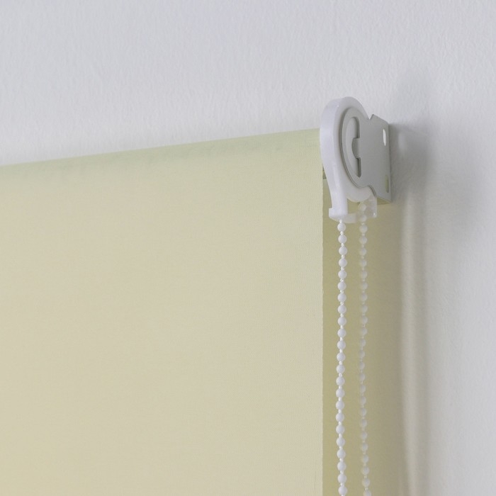 Штора рулонная &laquo;Механика&raquo;, 60&times;180 см (с учётом креплений 3,5 см), цвет бежевый