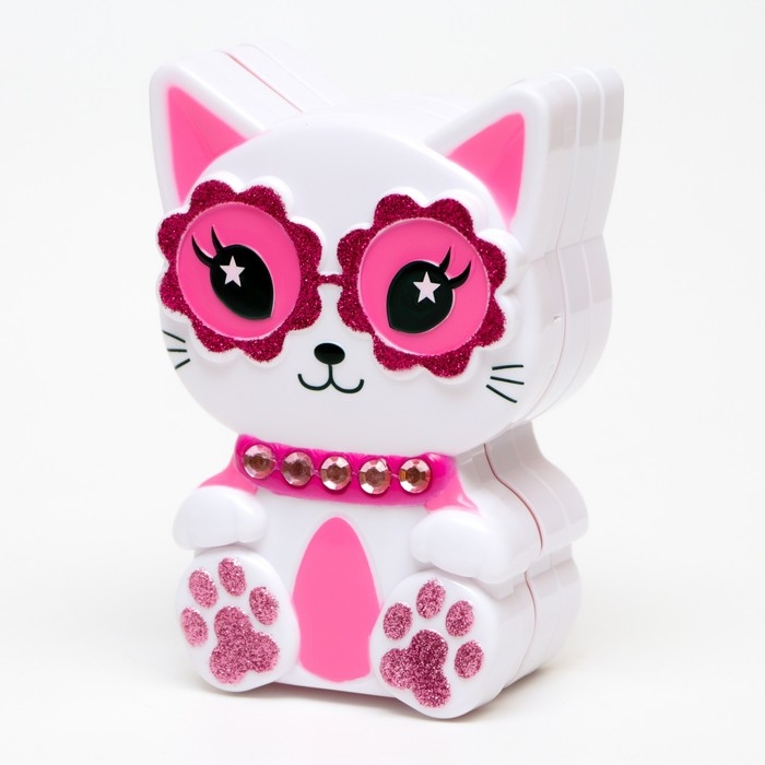 Набор косметики для девочек "Кошечка", 3 слоя