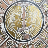 Панно резное МДФ "Близнецы", 30х30х2 см