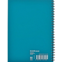 Тетрадь А5 80л кл на гребне ErichKrause Reef, пласт обл, блок оф, бирюз