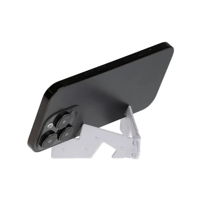 Подставка для телефона Luazon, брелок, складная, белая