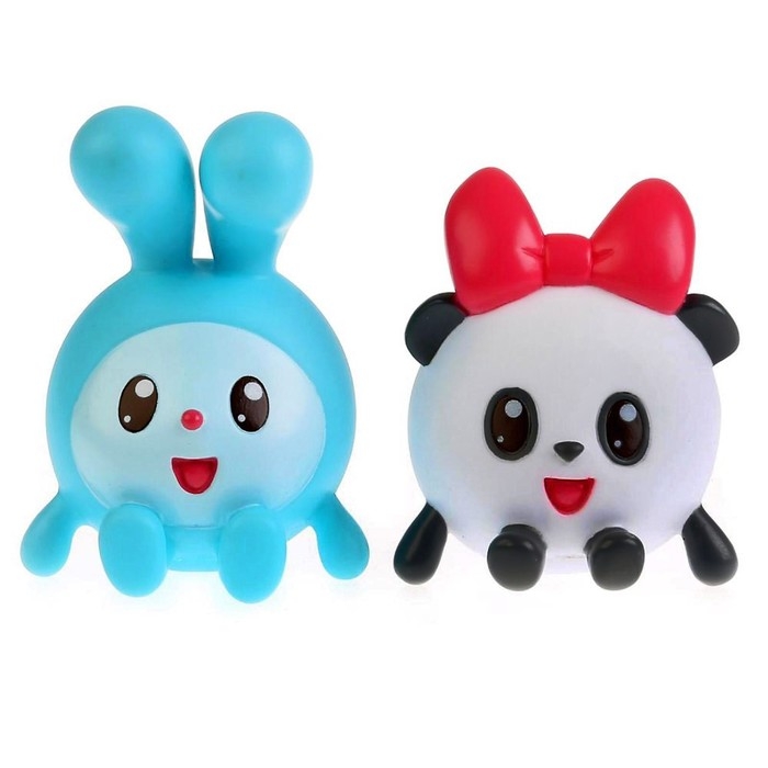 Набор игрушек для купания «Малышарики: Крошик и Панди» Набор игрушек для купания «Малышарики: Крошик и Панди»