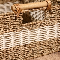 Корзина плетеная 46х31х20 см, сиграсс