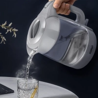 Чайник электрический стеклянный КТ-6766 - 3 л