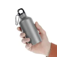 Бутылка для воды Funrun 400, серая