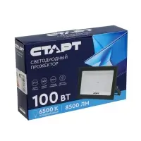 Прожектор светодиодный СТАРТ, 100 Вт, 8500 Лм,  6500К, IP 65