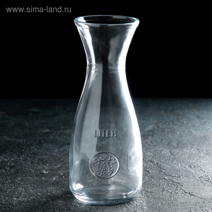 Декантер стеклянный &laquo;Бахус&raquo;, 1 л