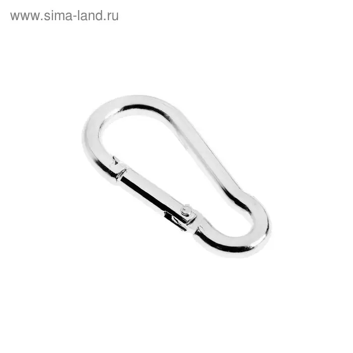 Карабин ТУНДРА krep, DIN5299С, 6&times;60 мм, оцинкованный, 1 шт.