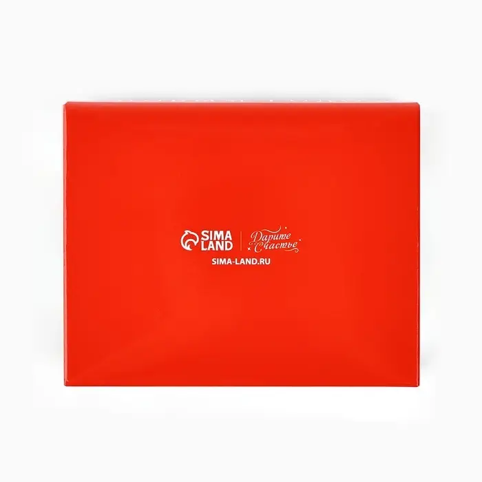 Коробка складная с пластиковой крышкой &laquo;Тепла и уюта&raquo;, 11.5 х 9 х 4 см