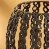Подсвечник &laquo;Плетение&raquo;, 17&times;17&times;23 см, металл
