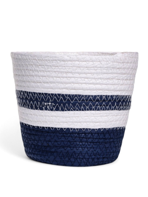 Кашпо "Элин" синее, 20х20х16см