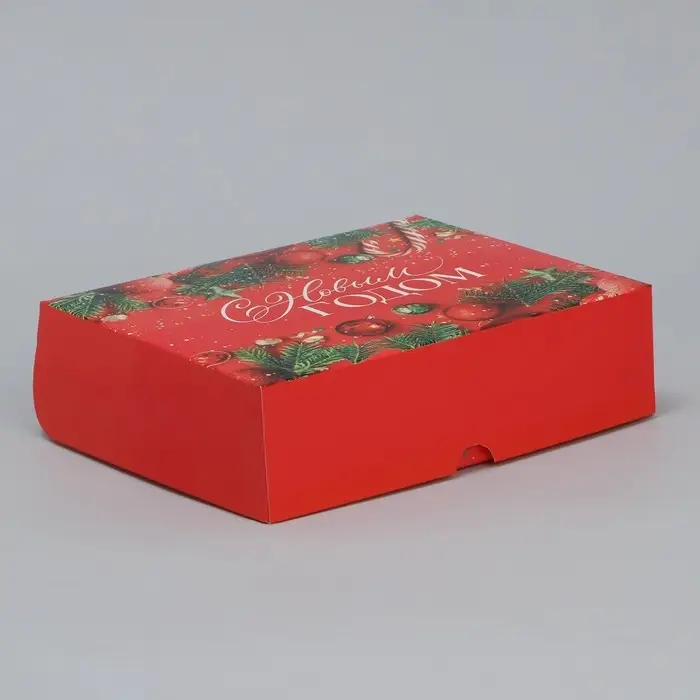 Коробка складная &laquo;Новогоднее настроение&raquo;, 20 х 17 х 6 см