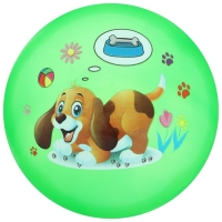 Мяч детский &laquo;Животные&raquo;, d=22 см, 60 г, цвет МИКС