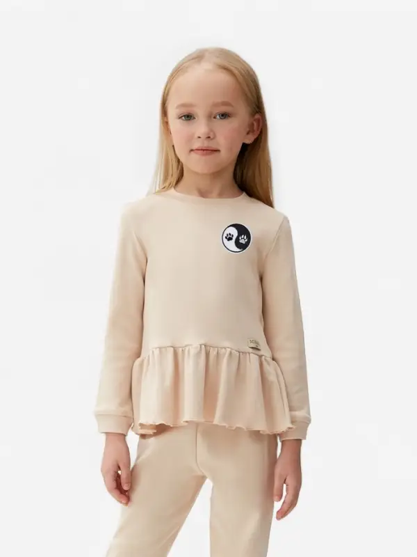 Термоаппликация &laquo;Инь-Ян&raquo;, 6&times;6 см, чёрно-белая