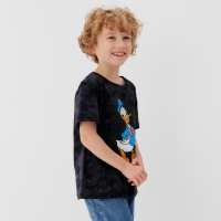 Футболка &laquo;Дональд Дак&raquo;, Disney, &laquo;Тай-дай&raquo;, рост 86-92