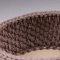 Корзинка "Малышка", 16 х 7,5 см, кофейный, хлопок Корзинка "Малышка", 16 х 7,5 см, кофейный, хлопок