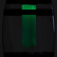 Пивной бочонок &laquo;Банный&raquo;, 3 л, ёмкость для льда, подсветка, пластик, чёрный