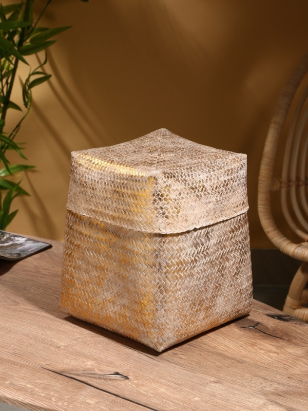 Корзинка плетеная "Аварис" 24х24х28 см