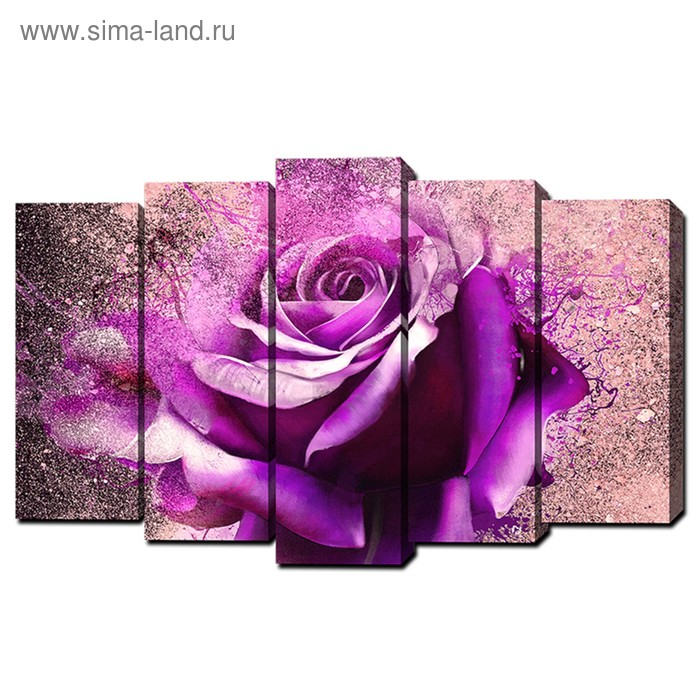 Картина модульная на подрамнике Картина модульная на подрамнике "Мираж" 2шт-21*54; 2шт-21*61; 1шт-21*68см 105*68см