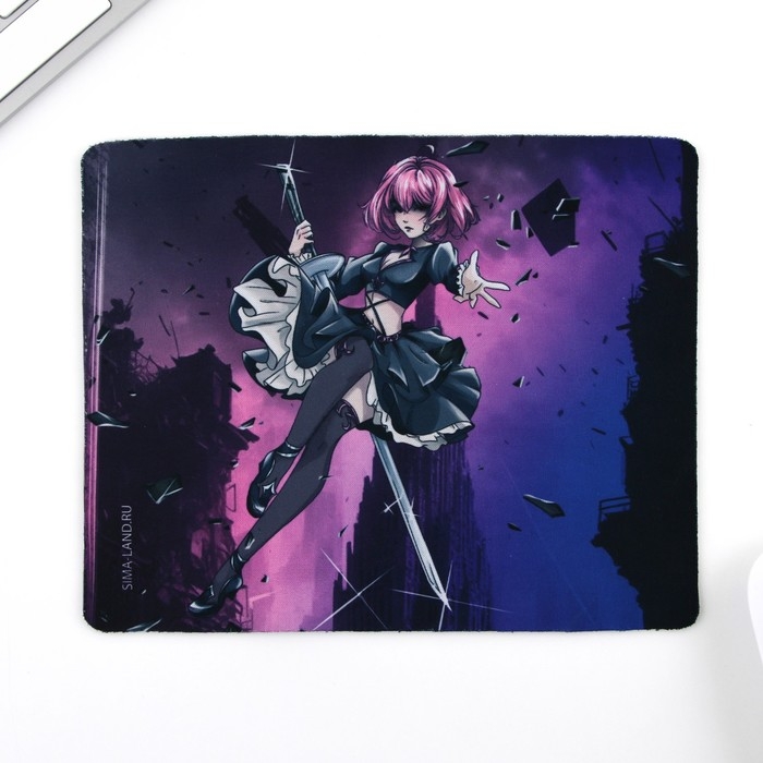 Коврик для компьютерной мыши &laquo;Аниме&raquo;, 22 х 18 см