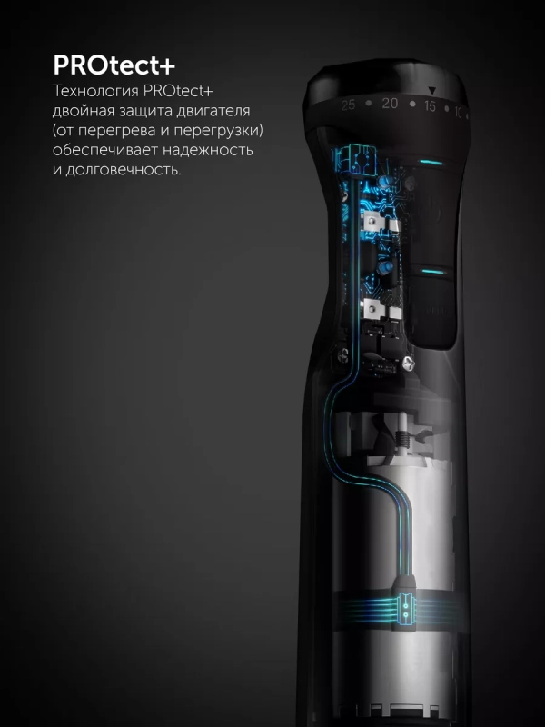 Блендер погружной PHB 1510GL Silent мощный для кухни