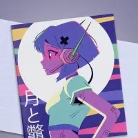 Тетрадь 48 листов в линейку Calligrata &laquo;АнимеArt&raquo;, в линейку, обложка мелованный картон, ВД-лак, блок офсет, МИКС