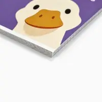 Тетрадь в клетку, 48 л., А5, на скрепке, блок №2 &laquo;Гуси&raquo; МИКС