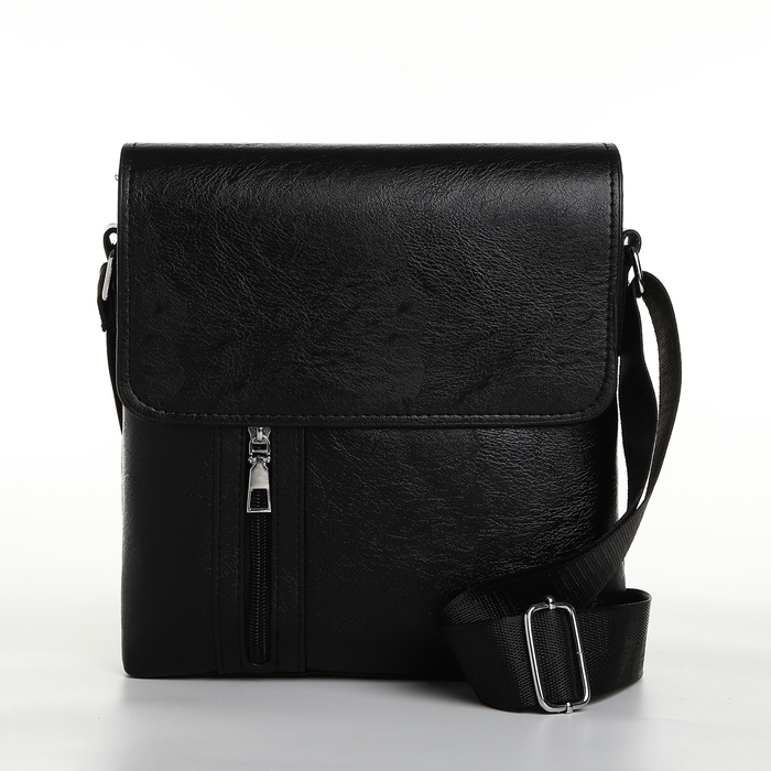 Сумка мужская, цвет чёрный Сумка мужская, цвет чёрный