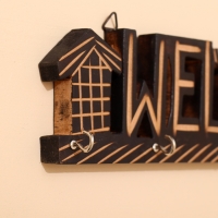 Ключница "WELCOME" МДФ 31х9,5х3,5 см