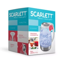 Чайник электрический стеклянный с подсветкой SC-EK27G37 1,7л