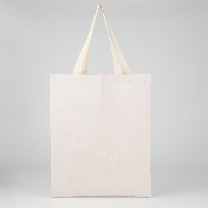 Сумка-шопер Bazar без молнии, без подкладки, цвет бежевый