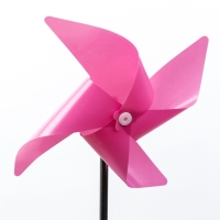 Штекер с подсветкой "Ветерок" розовый, 19х70см Штекер с подсветкой "Ветерок" розовый, 19х70см