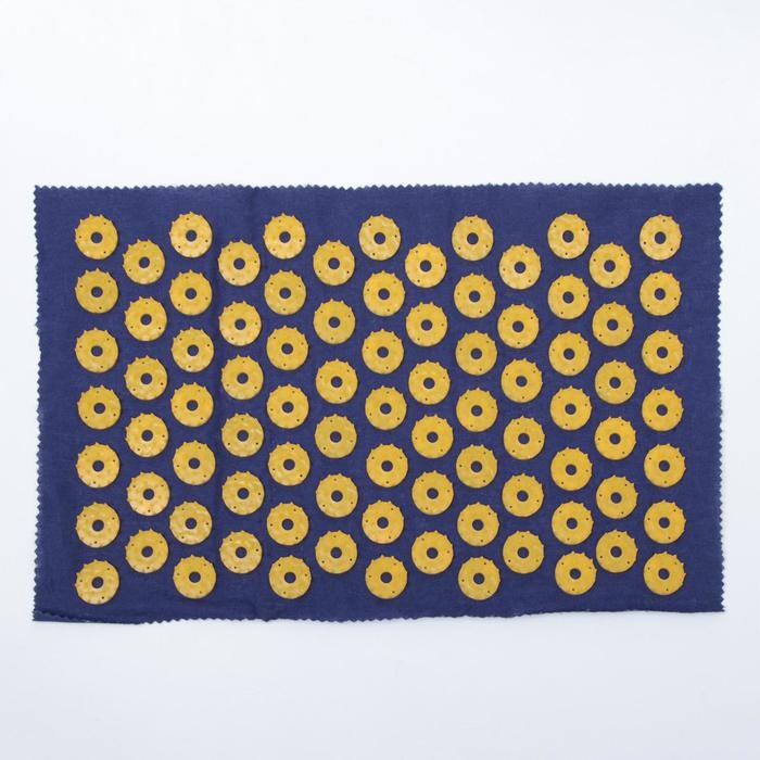 Аппликатор Azovmed &laquo;Коврик&raquo;, 85 колючек, 25 х 40 см, синий.