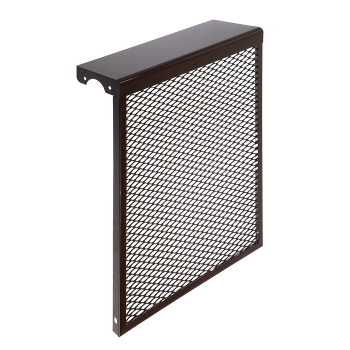 Экран на чугунный радиатор Экран на чугунный радиатор "ВИЕНТО" 5МЭР, 490х610х142 мм, 5 секций, металл, коричневый