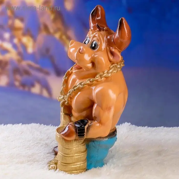 Копилка "Бык качок"