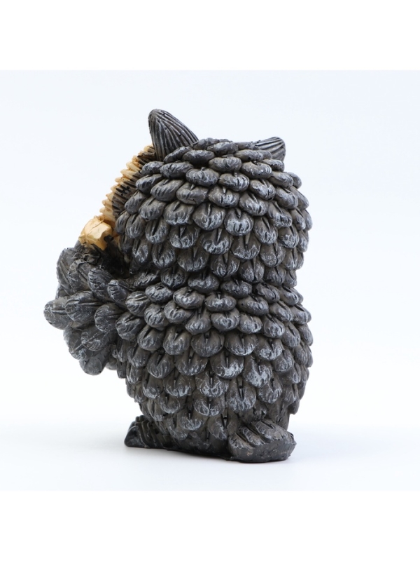 Фигурка "Филин с гитарой" 12х12х14см