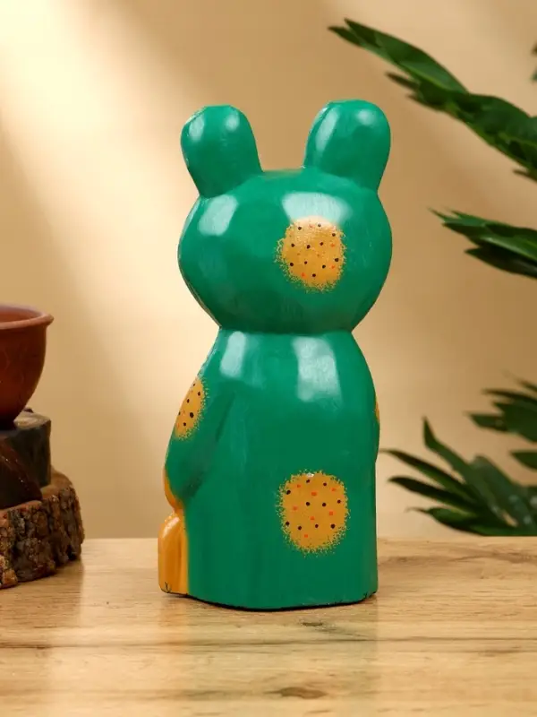 Календарь настольный &laquo;Лягушка&raquo;, 10&times;6.5&times;21 см, дерево, зелёный